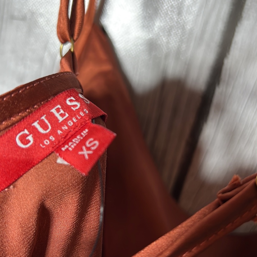 Guess Louma romper size XS in burnt saffron - Picture 10 of 13